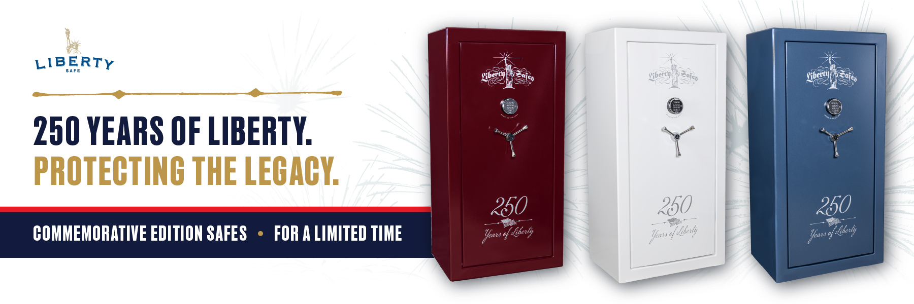 250th Commemorative Edition Safes from Southwest MN Safe your Liberty Safe dealer in Storden